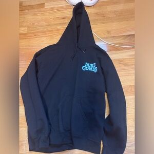 black luke combs hoodie size s